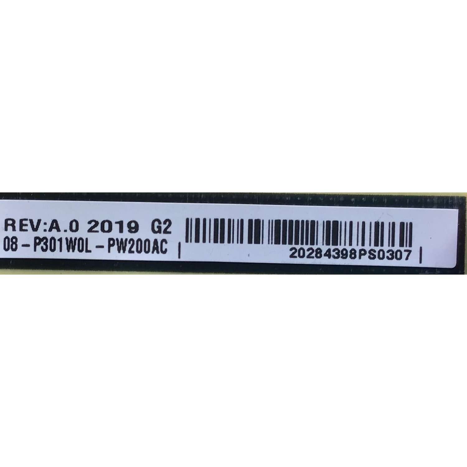 KIT DE TARJETAS PARA TV TCL / MAIN 08-SS65CUN-OC417AA / 40-RT73H1-MAA2HG / FUENTE 08-P301W0L-PW200AC / 40-P301HL-PWA1CG / T-CON LJ94-43586B / 18Y_RAHU11P2TA4V0.0 / LED DRIVER 08-DC71C4L-DR200AB / 40-DC700L-DRB4LG / PANEL LVU650NDBL SD9W04 / MODELO 65R625 - Imagen 4